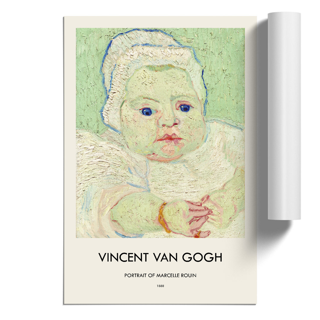 Roulins Baby Print by Vincent van Gogh - Frameless Print