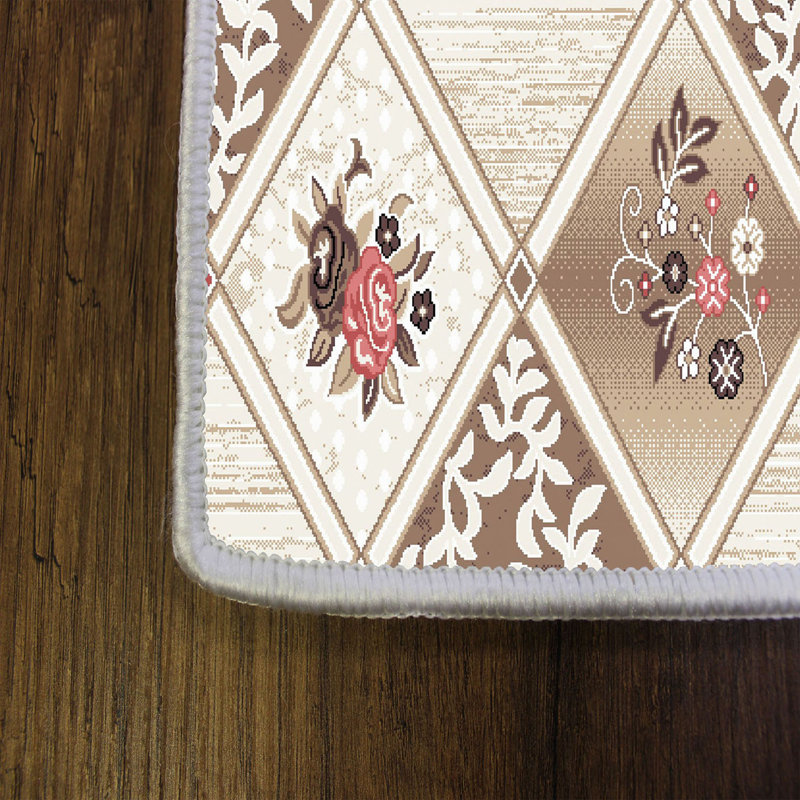 Tapis antibactérien pour hall d'entrée, impression numérique 3D, 3,3 x 4,9 pi | 100% polyester, hauteur des poils de 0,3 po, dessous antidérapant, lavable à la machine, durable et facile d'entretien | Parfait pour le salon, le vestibule et la décoration intérieure