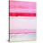 Pink Abstract Stripes - Wrapped Canvas Painting-71084850
