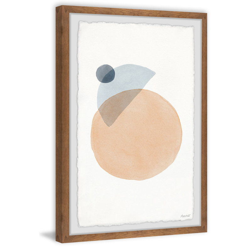 To The Left Side - Single Picture Frame Painting, 61 cm H x 41 cm W x 3.81cm D