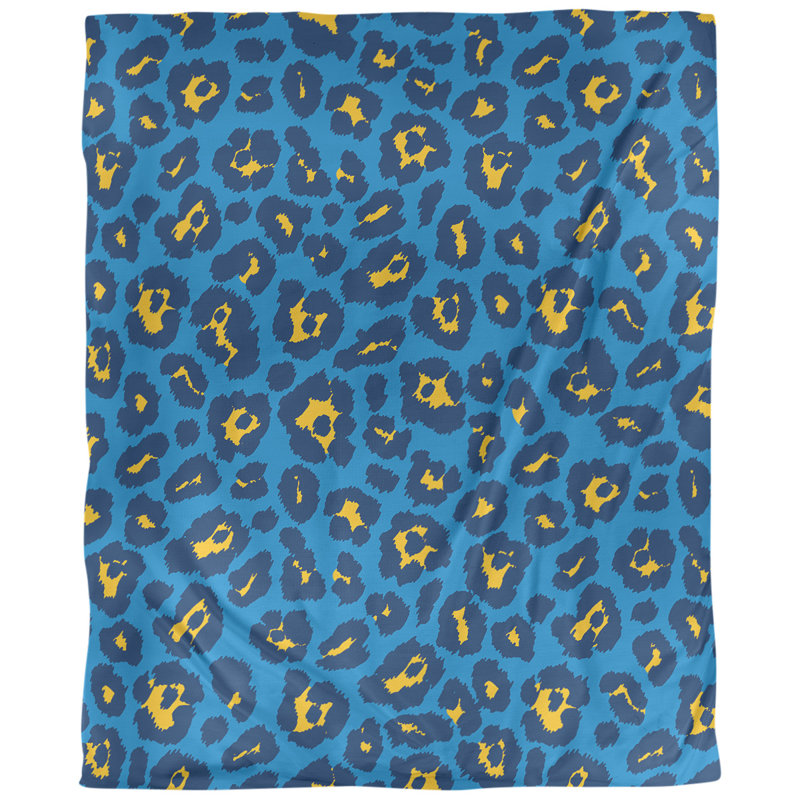 Housse de couette simple, Bleu / Jaune, Microfibre, Housse de couette pour grand lit