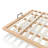 Solid Bamboo Platform Bed Frame with Support Slats-125069619-125069616