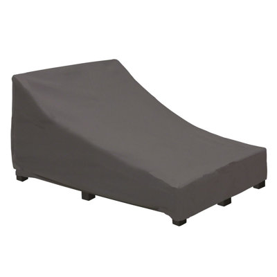 Water Resistant Patio Chaise Lounge Cover with 1 Year Warranty by Arlmont & Co.