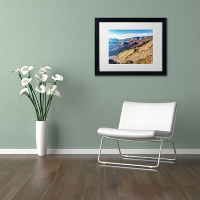 Fabrizzio "Kalahaku Lookout" by Pierre Leclerc Framed Photographic Print