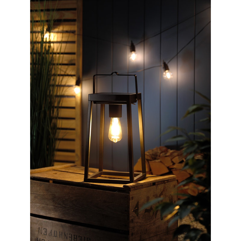 Demitri 32.5cm Solar Powered Outdoor Lantern