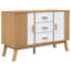 Buffet en bois massif 44,9 po Kennewick-157399001