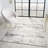 Modern Abstract Performance Ivory/Gray Area Rug-1934949701