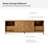 Iasiah 72" W Solid and Manufactured Wood TV Stand for TVs up to 78" -515286743