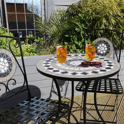 Groce 2 - Person Patio Dining Set with Round Table