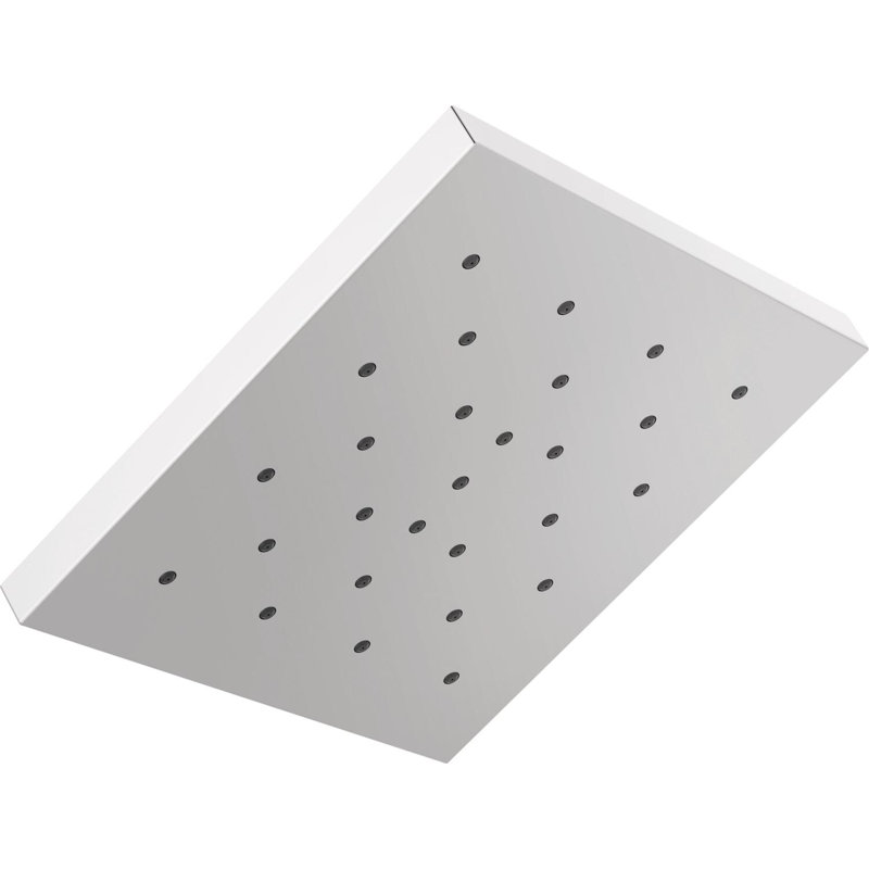 Multi Function Full/Standard Fixed Shower Head with H2Okinetic Technology, Lumicoat Chrome