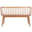 Blanchard Solid Wood Curved Spindle Bench-1826917981