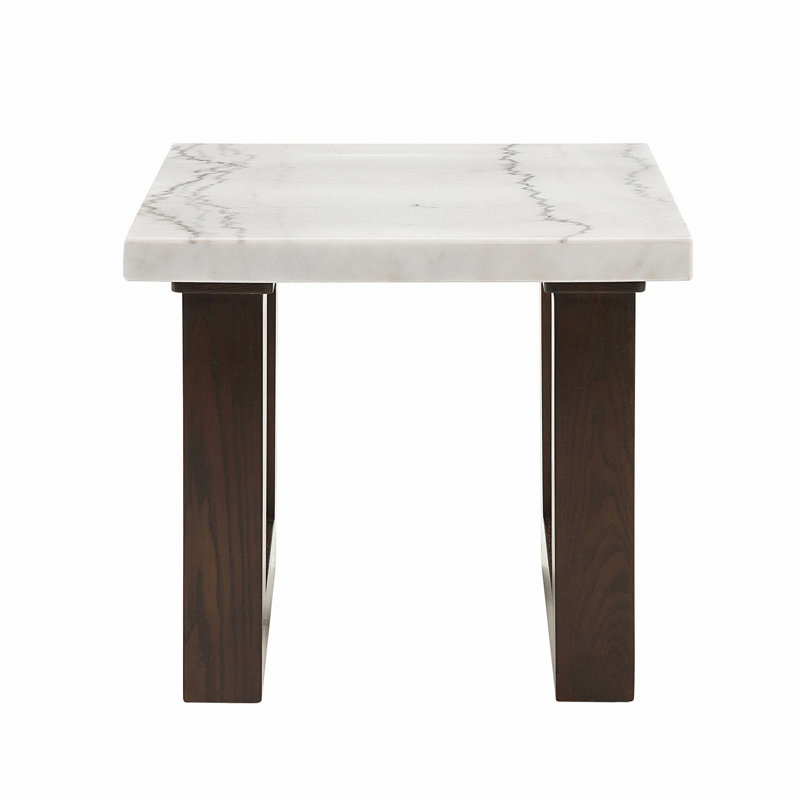 Rectangular End Table, Side Table For Indoor