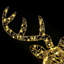 vidaXL Reindeer Head with 140 LEDs 60 cm Acrylic-573063364