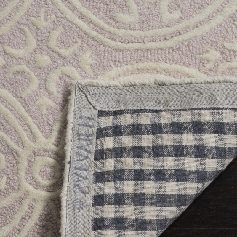 Ame Hand Tufted Wool Geometric Rug, Rectangle 2'6" x 4'