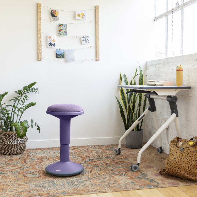 Tabouret ECR4Kids Sitwell, Aubergine