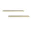 Jacobus 2 Piece Floating Shelf