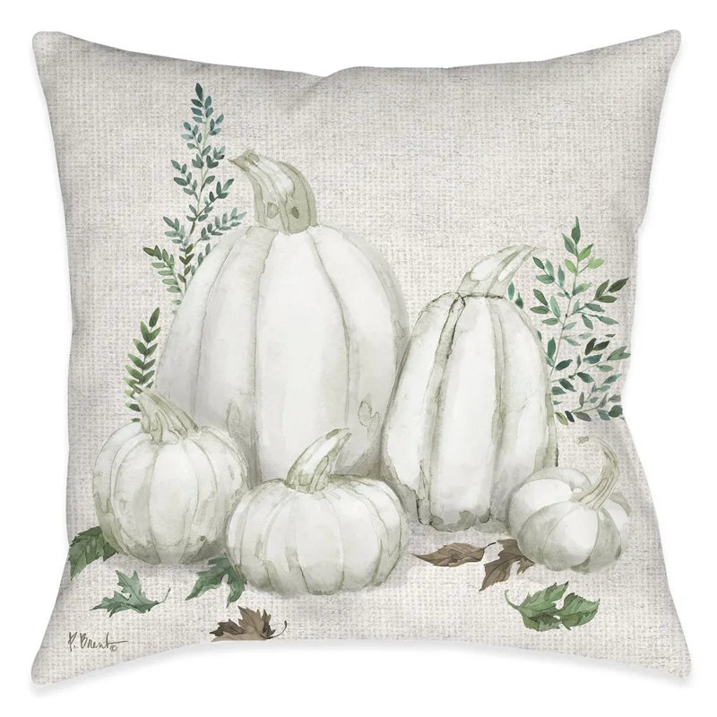 Heirloom Harvest Reversible Throw Pillow
