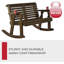 Banc berçant double Amish Casual-72018586