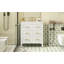 Meuble-lavabo 30 po avec lavabo en céramique-783820341