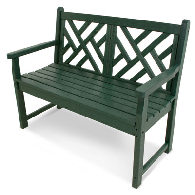 POLYWOOD® Chippendale 47" Garden Bench