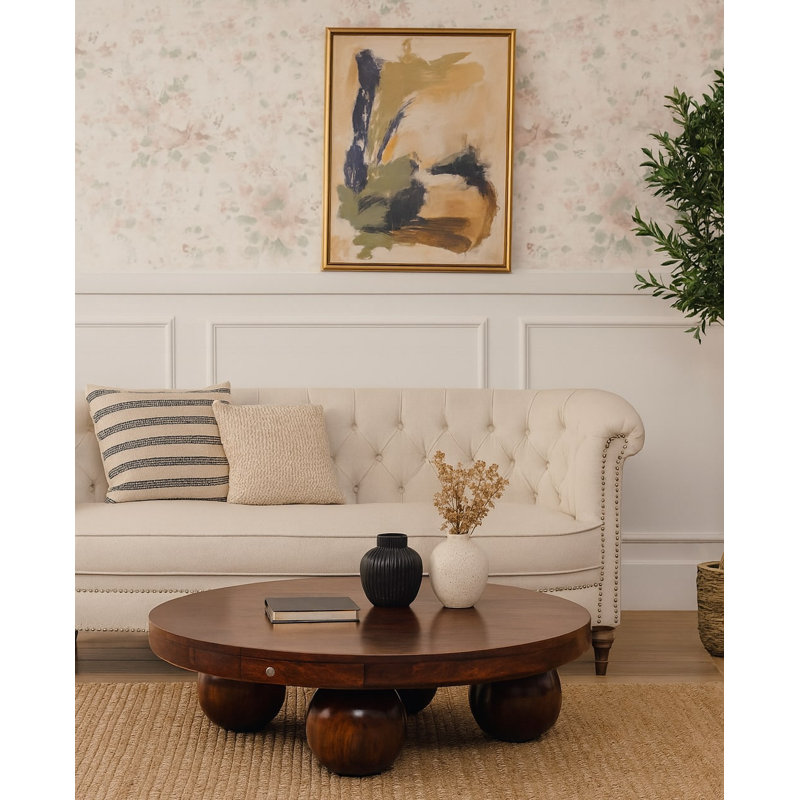 California Solid Wood Coffee Table