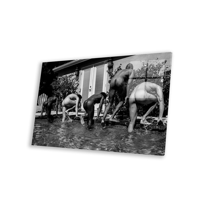 Pool Party sur plastique / acrylique