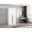 Modern White Wardrobe, 100% Melamine Coated Particle Board, 35.4 x 82.7 x 20.5 inches | Durable & Stylish Design, Perfect for Bedroom & Storage Solutions | Sleek Solid Color Finish, Spacious Interior-2134998048
