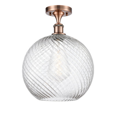 Campion Glass Semi Flush Mount