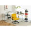 Chaise de bureau Linen Criss Cross