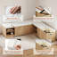 Ensemble de table de coin-repas extensible avec bancs et tabourets de rangement, ensemble de table de salle à manger de coin 6 pièces-380661249-380661248-380661501