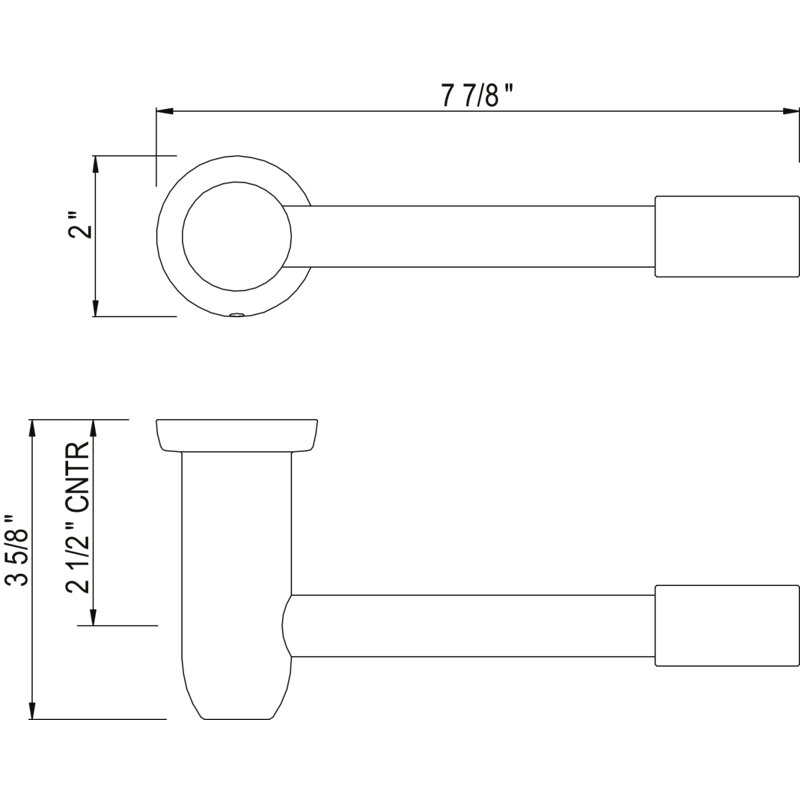 Holborn™ Wall Mount Toilet Paper Holder, Polished Nickel