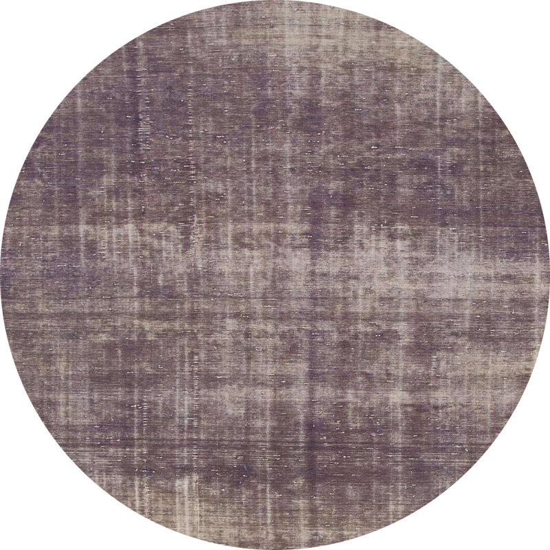 Abstract Indoor Rug, Round 7'
