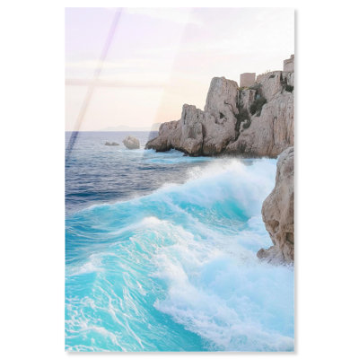 «Coastal Crash II», reproduction de photo sur toile par Notoriart