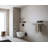 Swedish 3 - Black Piece Bathroom Hardware Set-121634701