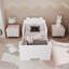 Lit de sol en forme d'ours pour tout-petit en bois massif -1490292845