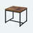 Rectangular Wooden Top End Table