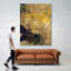 «Amber Haze II» par Sisa Jasper, reproduction d'art sur toile tendue