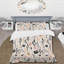 Ensemble de housse de couette rose et noir Boho Floral Meadows I - Boho-109144284