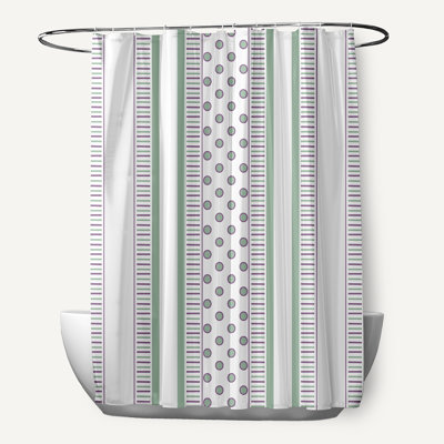 Rideau de douche simple peigne Ferrier