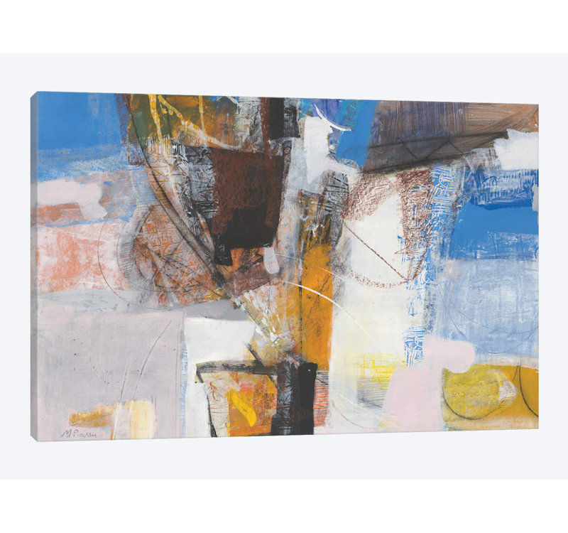 « vacanze », reproduction sur toile, H 40 po x l 60 po x P 1,5 po