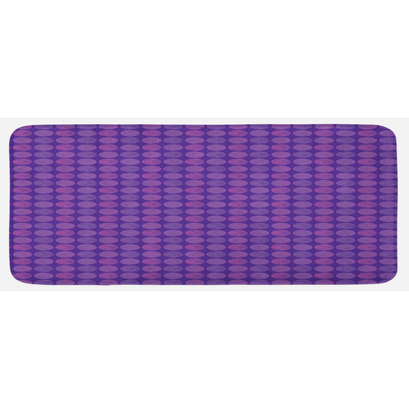 Tapis de cuisine circulaire
