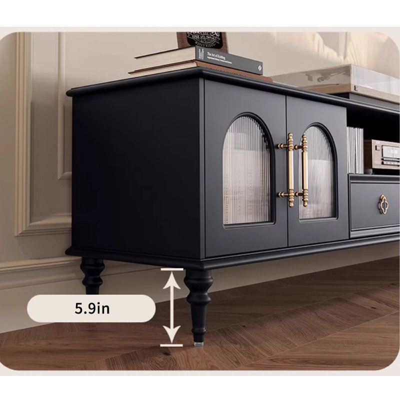 Meuble télé rétro, 70.86"