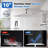 10" Shower Head, High Pressure Rainfall Handheld Shower Combo, Extension Arm,10-Spray Handheld Showerhead,71" Long Hose, 3-Way Diverter-119691190