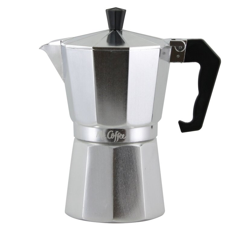 Imusa Espresso Moka Pot Miniature 4 Ounces Stovetop Coffee Maker