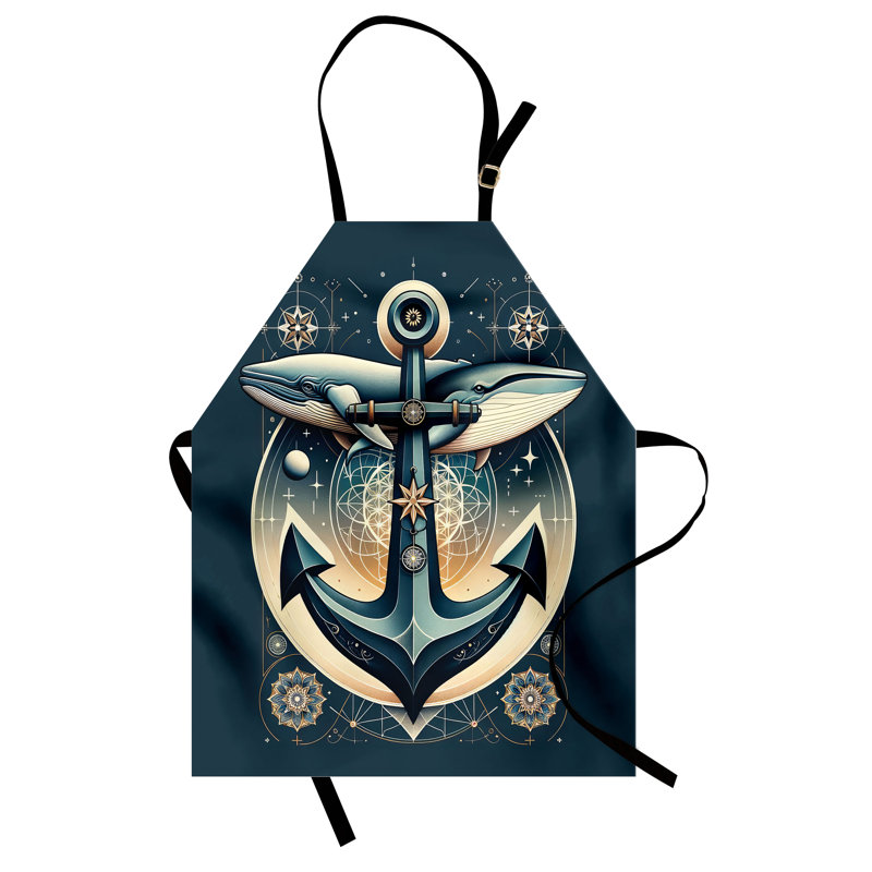 No Pattern Bib Apron