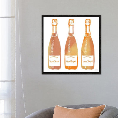 Veuve Cliequot Champagne - Print on Canvas
