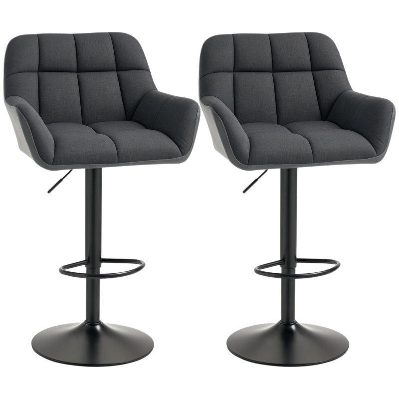 Tabouret Chermore, Noir