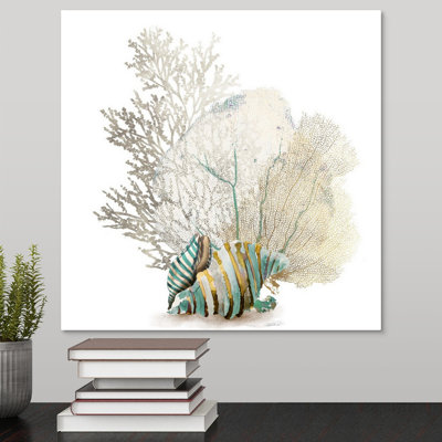 Deep Coral " Coral II " by Aimee Wilson