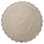 Linho Placemat: Scalloped Round Placemat 