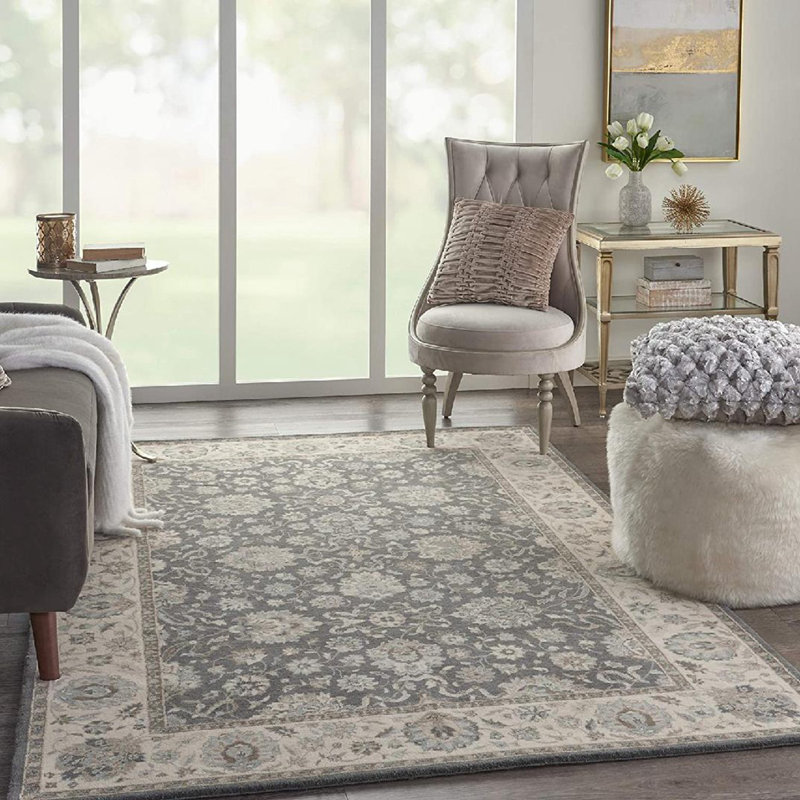 Isadora Wool Oriental Indoor Rug, Rectangle 3'6" x 5'6"